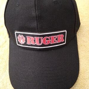 Ruger Black Baseball Cap